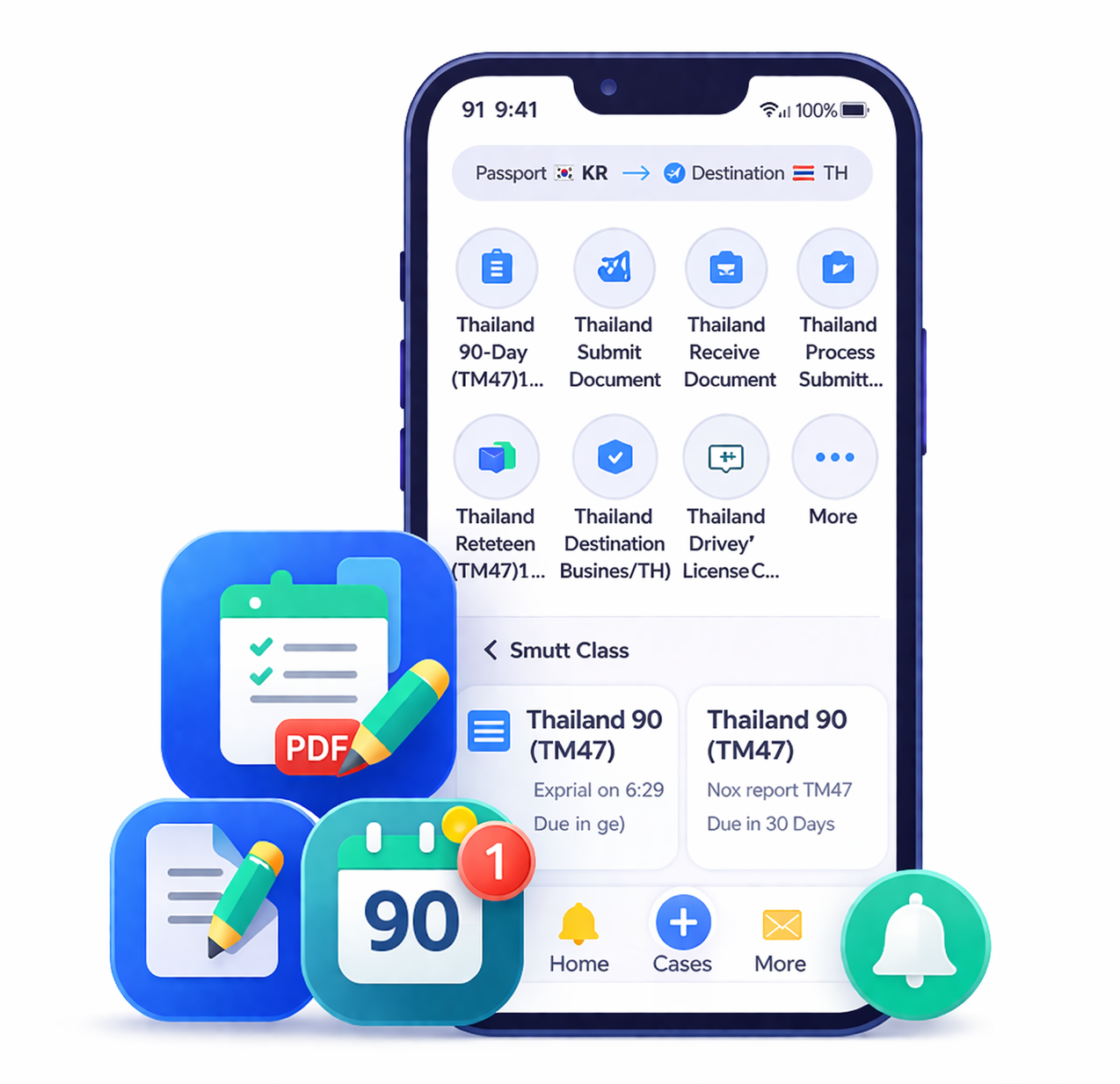MY STAY VISA Android app preview